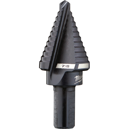 #7 Step Drill Bit, 7/8" - High Speed Steel Kelford