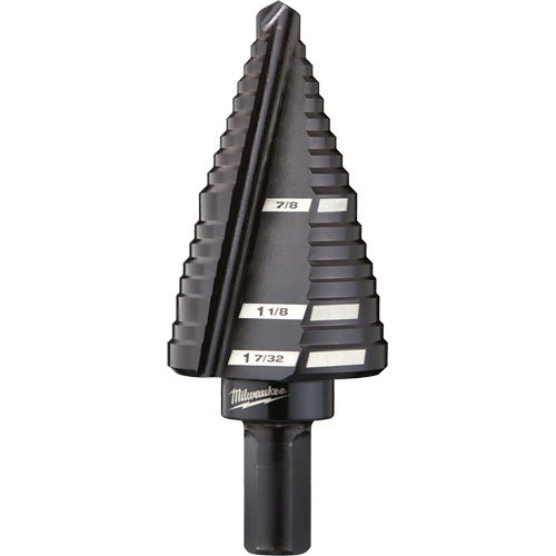 #11 Step Drill Bit, 7/8" - 1-7/32" , High Speed Steel Kelford