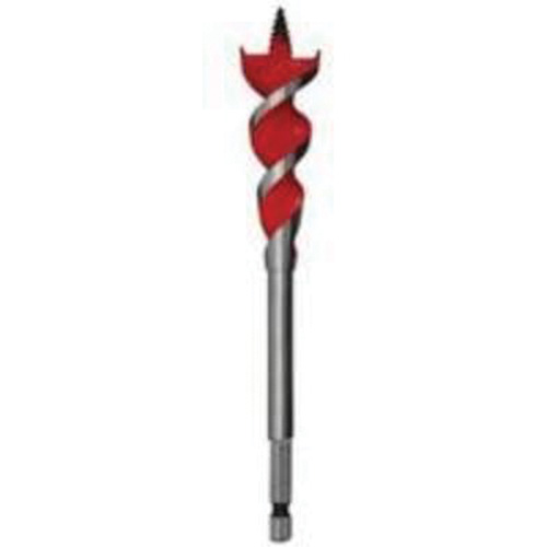 Speed Feed Wood Bit, 1/2", 6-1/2" Length, 1/4" Hex Shank Kelford