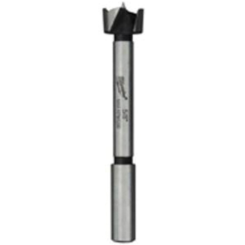 Forstner Wood Bit, 1/2", 3/8" Shank, 3-1/2" Length Kelford