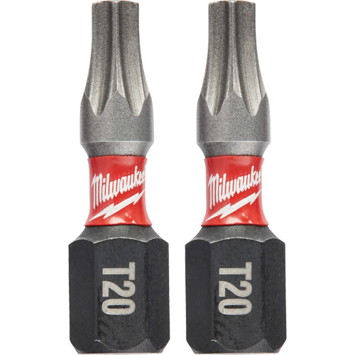 Shockwave Insert Bits, Torx, T-20, 1/4" Drive Kelford