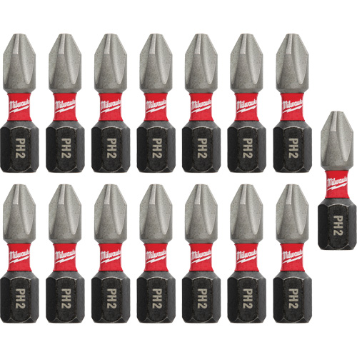 Shockwave Impact Insert Bits, Phillips, #2, 1/4" Drive Kelford