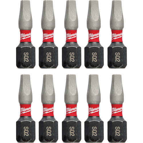 Shockwave Impact Insert Bits, Square, #2, 1/4" Drive Kelford