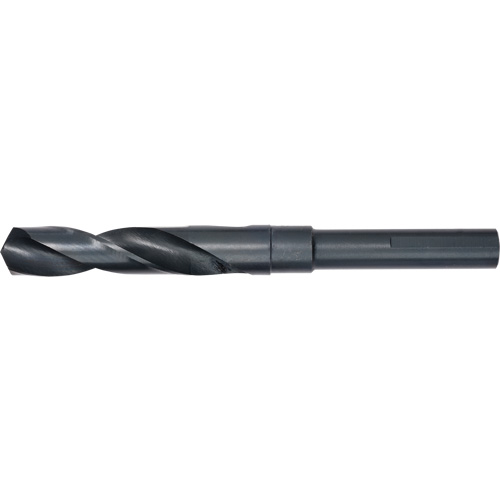 Reduced Shank Drill Bit, 17/32", High Speed Steel, 3" Flute, 135° Point Kelford