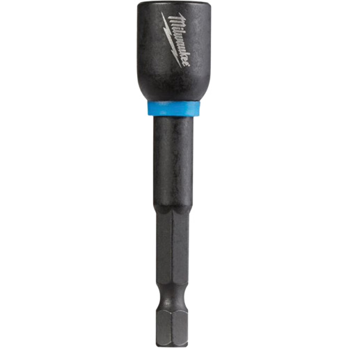 Shockwave Impact Duty Nutsetter, 1/4" Tip, 3/8" Drive, 2-9/16" L, Magnetic Kelford