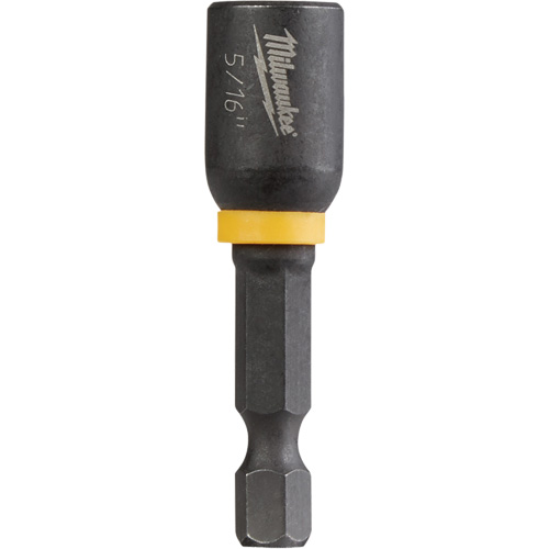 Shockwave Impact Duty Nutsetter, 1/4" Tip, 5/16" Drive, 1-7/8" L, Magnetic Kelford