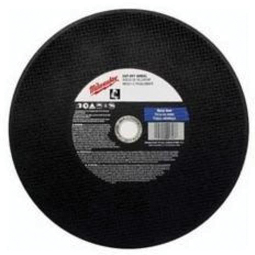 General Purpose Cut-Off Wheels, 14" x 3/32", 1" Arbor, Type 1, Aluminum Oxide, 4365 RPM Kelford