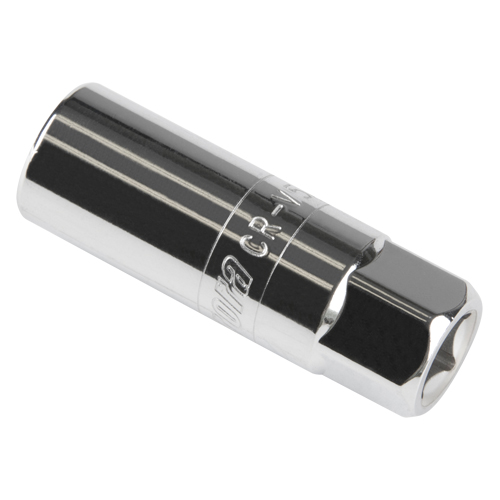 Cl&eacute; &agrave; douille pour bougie d'allumage, Prise 3/8", Douille 5/8", lo 2-9/16" Kelford