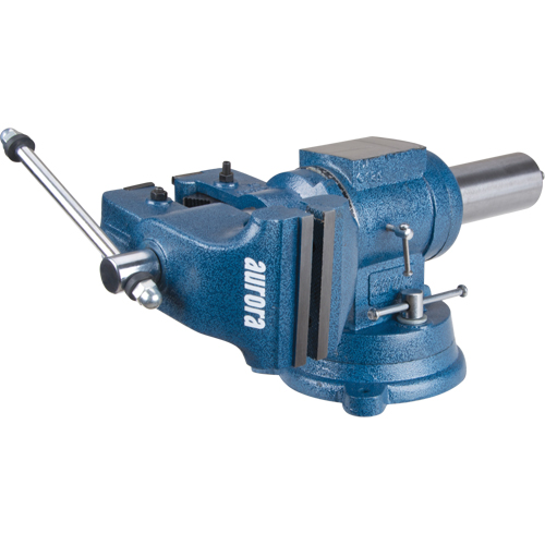 Multi-Purpose Bench Vise, 5" Jaw Width, 3-1/10" Throat Depth Kelford
