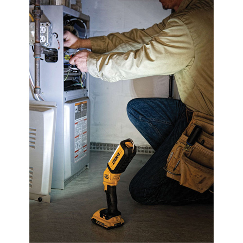 Max Cordless Hand-Held Area Light, LED, 500 Lumens, 3 Hrs. Run Time, Rechargeable Batteries, Not Included Kelford