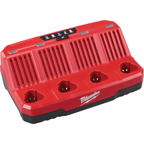 Chargeur s&eacute;quentiel avec quatre baies M12 , 12 V, Lithium-ion Kelford