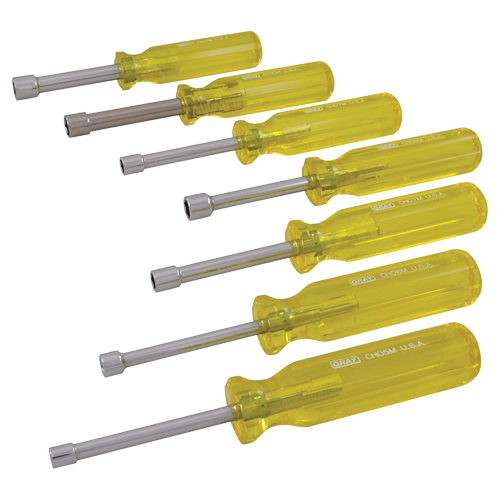 Nut Driver Set, 7, Non Magnetic, Metric Kelford