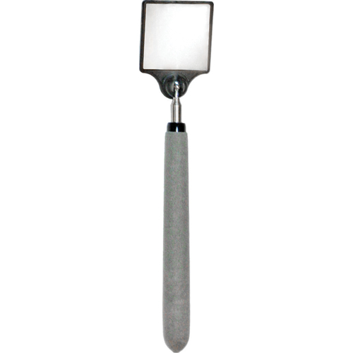 Acrylic Inspection Mirror, Square, 2" L x 2" W, Telescopic Kelford