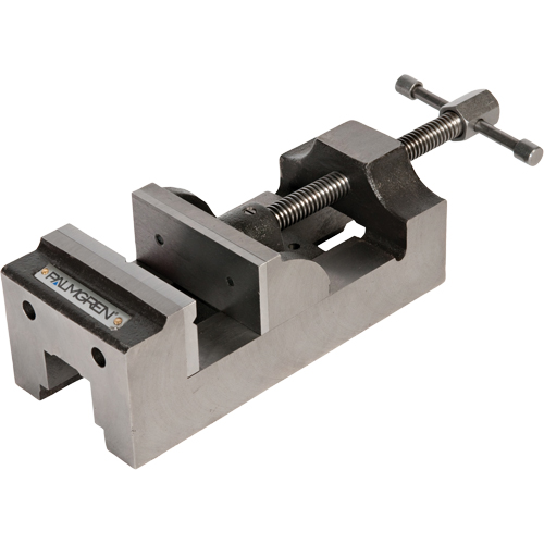 Palmgren&reg; Traditional Drill Press Vise, 4" Jaw Width, 1-3/4" Throat Depth, Universal Base Kelford