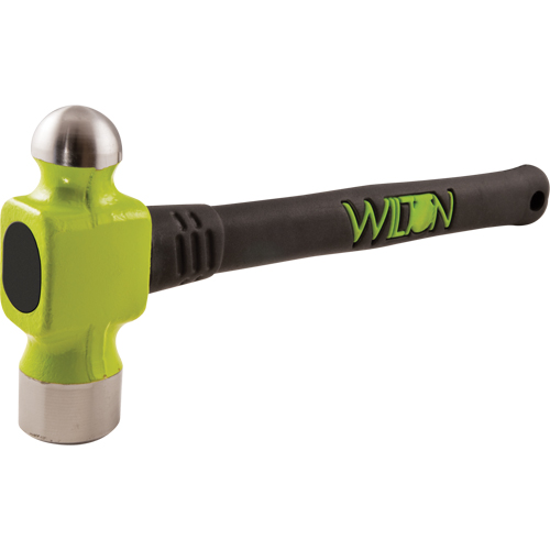 BASH&reg; Ball Pein Hammer, 40 oz. Head Weight, Plain Face, Cushion Handle Kelford