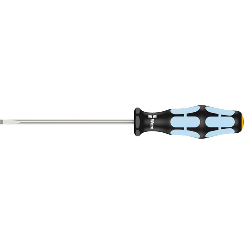 3335 Slotted Screwdriver, 3.5 mm, 7-1/8" L, Plastic Handle Kelford