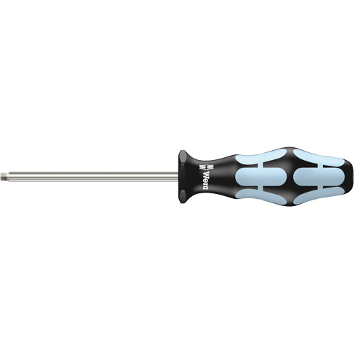 3368 Square Point Screwdriver , #1 Tip, Round, 7" L, Plastic Handle Kelford