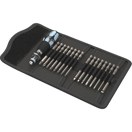 Kraftform Kompakt Imperial Screwdriver Bit Set, Cushion Grip Handle Kelford