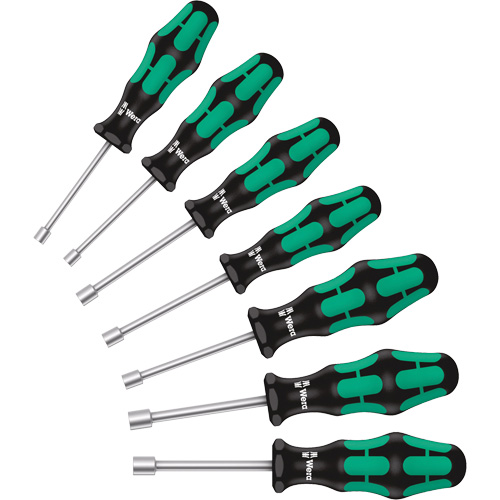 395 Series Nut Driver Set, 7 Pcs., Non Magnetic, Metric Kelford