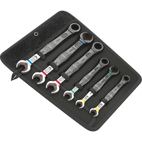 Joker Wrench Set, Combination, 6 Pieces, Metric Kelford