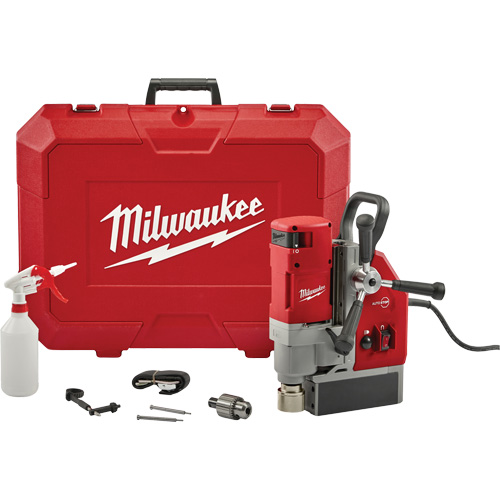Ensemble de perceuse &eacute;lectromagn&eacute;tique, 1-1/2"/1-5/8", Pression de la pointe 600 lb Kelford