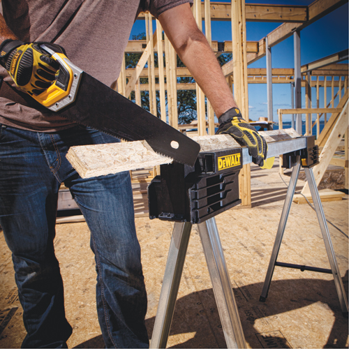 Chevalet de sciage pliant en m&eacute;tal Kelford