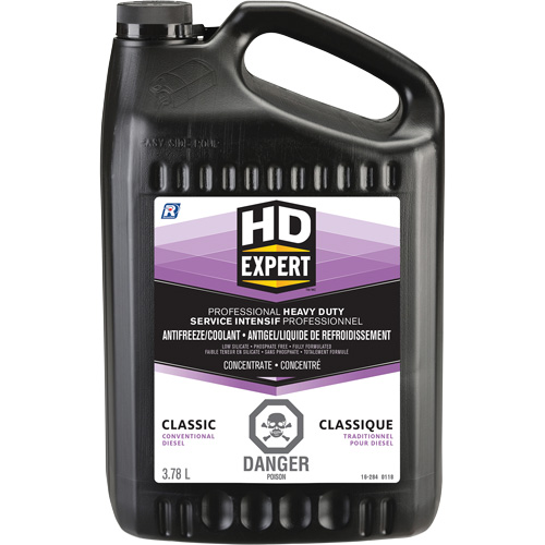 Antigel/liquide de refroidissement concentr&eacute; de s&eacute;rie lourde pour moteur diesel Turbo Power, 3,78 L, Gallon Kelford
