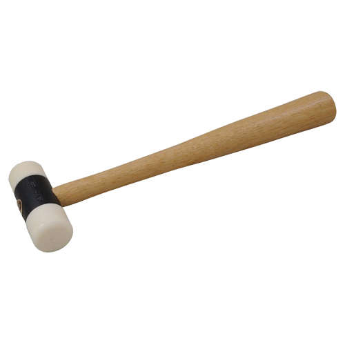 Soft Face Hammer, 8 oz. Head Weight, 12" L Kelford