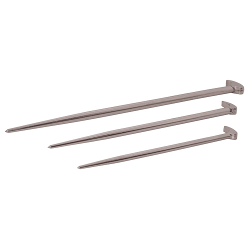 Rolling Head Pry Bar Set, 3 Pcs. Kelford