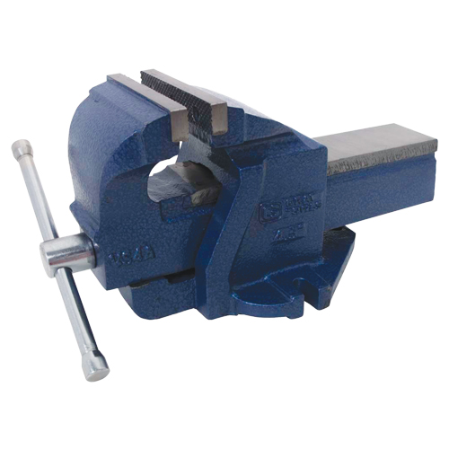 &eacute;tau d'&eacute;tabli en fonte ductile pour m&eacute;canicien, Largeur des m&acirc;choires 4-1/2", Profondeur de la gorge 2-3/5" Kelford