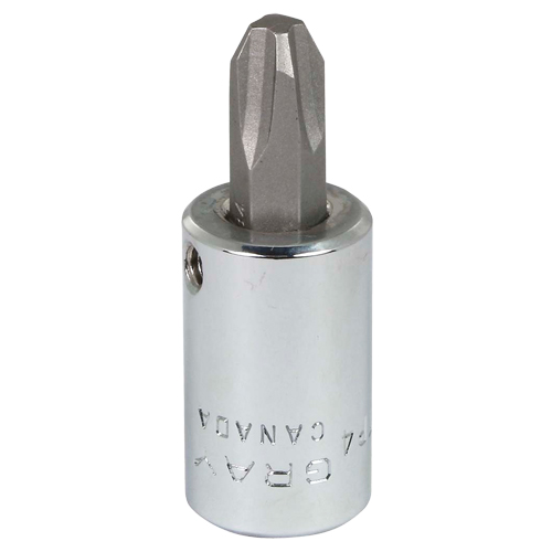 Head Socket, Phillips, #4 x 1.93" L, 3/8" Square Drive Drive Kelford