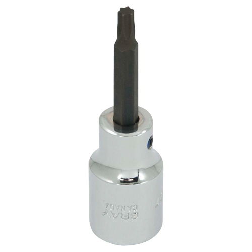 Socket, Torx&reg;, T-27 x 3" L, 1/2" Square Drive Drive Kelford