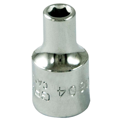 Socket, 4 mm, 1/4" Drive, 6 Points Kelford