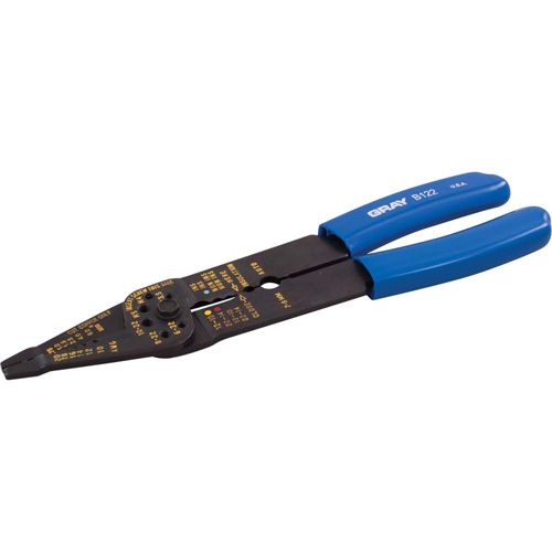 Long Stripper Crimper & Bolt Cutter, 9-1/2" L Kelford