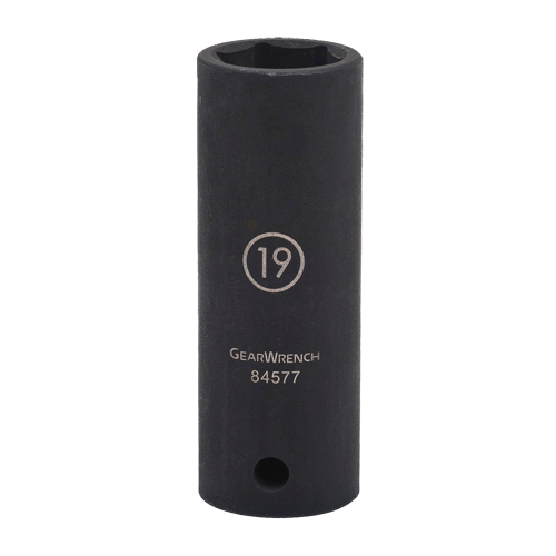 Douille, Chocs, 17 mm, Prise 1/2", 6 pans, Profond Kelford