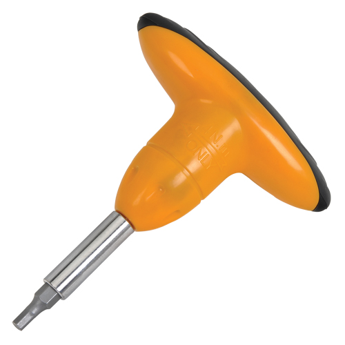 Torque Limiting T-handle Screwdriver, 3.7 Ft-lbs. Torque Range, 7-1/2" Length Kelford