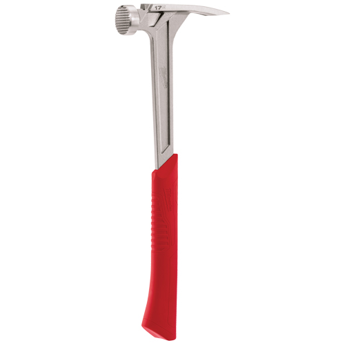 Marteau de charpente &agrave; face usin&eacute;e, 17 oz, Prise en Acier plein, 16-1/8" lo Kelford