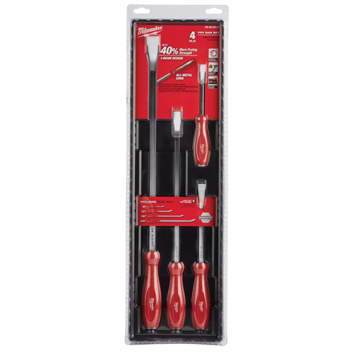 Pry Bar Set, 4 Pcs. Kelford