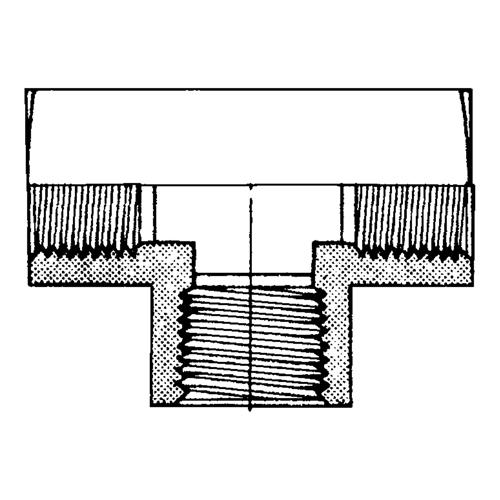 Raccord En T&eacute; Femelle, Laiton, 1/8" Kelford