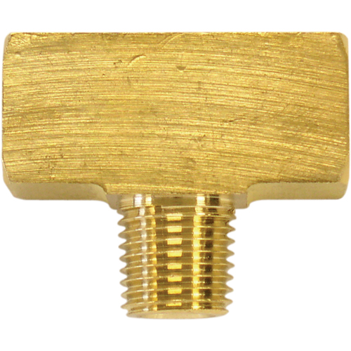 Male Branch Tee, Brass, 1/4" Kelford