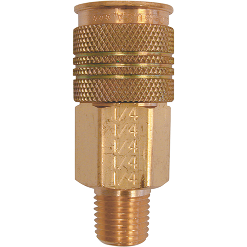 Uniquik Quick Coupler, Brass Kelford