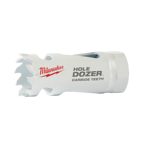 Scie avec dents au carbure Hole Dozer, 1", Profondeur de la coupe 1-3/5", Carbure Kelford