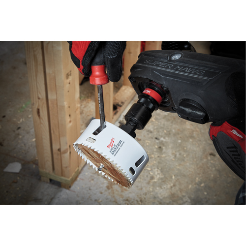 Scie &agrave; bouteur au carbure, 4", Profondeur de la coupe 1-31/50", Carbure Kelford