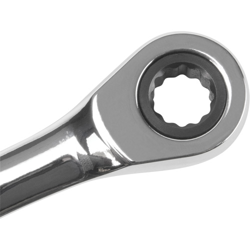 Metric Ratcheting Combination Wrench, 12 Point, 8 mm, Chrome Finish Kelford