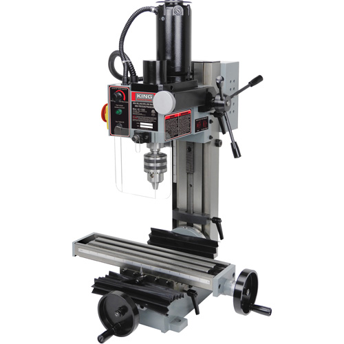 Mini Milling & Drilling Machine, 2 Speeds, 1/2" Drilling Capacity Kelford