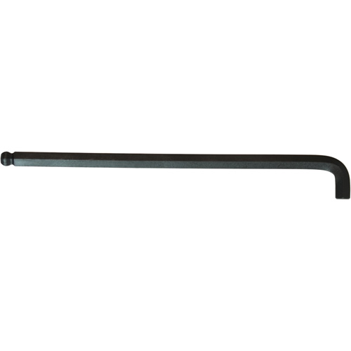 Long-Arm Hex Key Wrench, Ball End, 6 mm x 139 mm L, L Shape Kelford