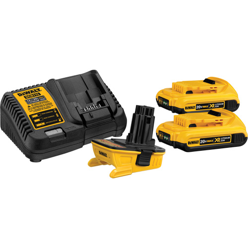 Trousse d'adaptateur pour blocs-piles, Lithium-ion, 20 V, 2,0 Ah Kelford
