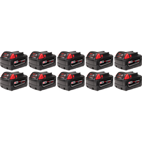 Bloc-piles M18 Redlithium, Lithium-ion, 18 V, 5 Ah Kelford