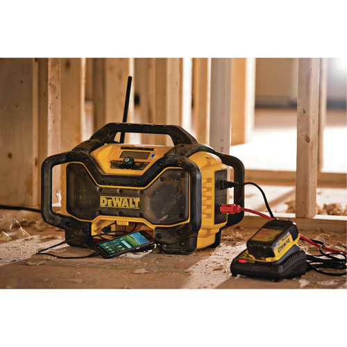 Jobsite Bluetooth Radio (Tool Only), Lithium-Ion, 60V Kelford