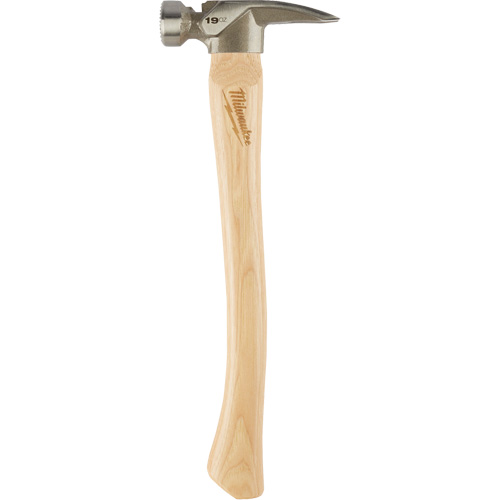 Marteau de charpente &agrave; face usin&eacute;e, 19 oz., Prise en Bois, 16" lo Kelford